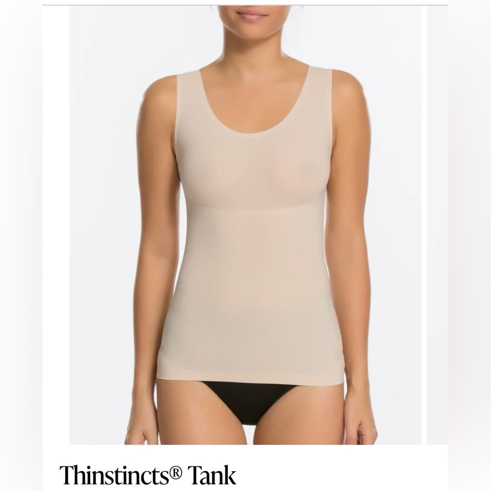 New Spanx, soft nude 3x tank ( with tag), thinstincts